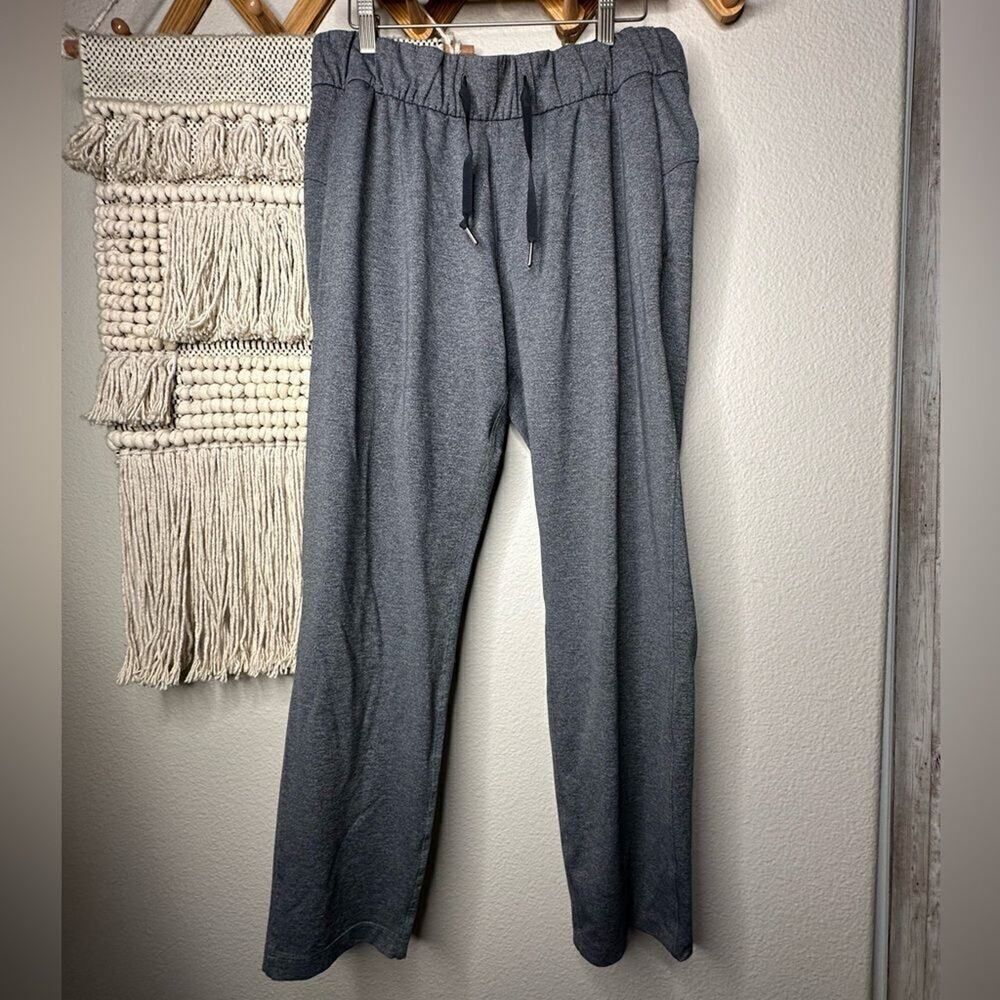 Lululemon On The Fly Pants Heathered Grey
